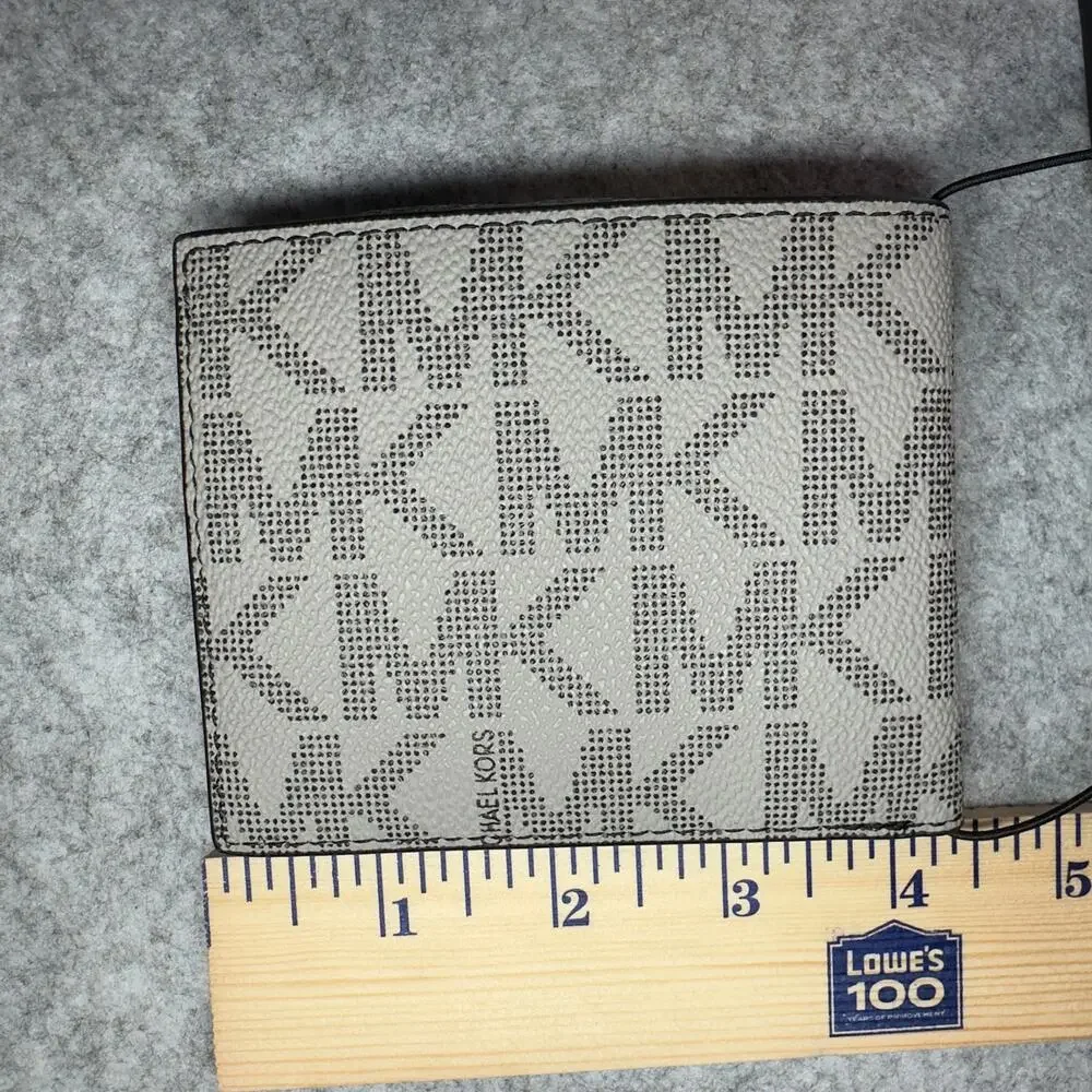 Classic Elegant Michael Korr Wallet Black/Gray NEW